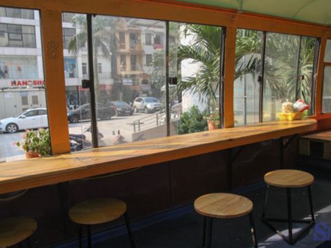 Nhận dán phim cách nhiệt chống nóng cho quán Café, Trà Đạo