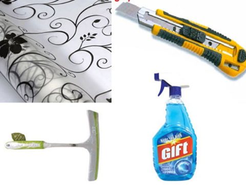 Tự dán phim cách nhiệt cần những dụng cụ gì