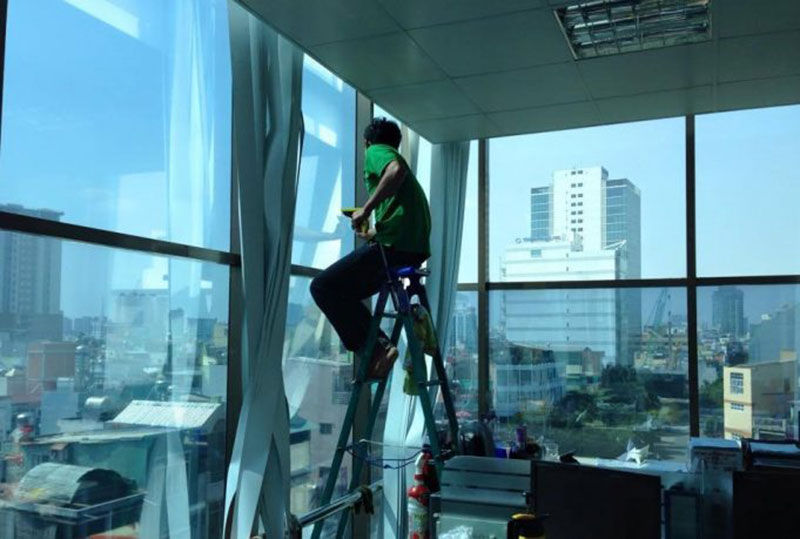 Quy trình dán phim cách nhiệt
